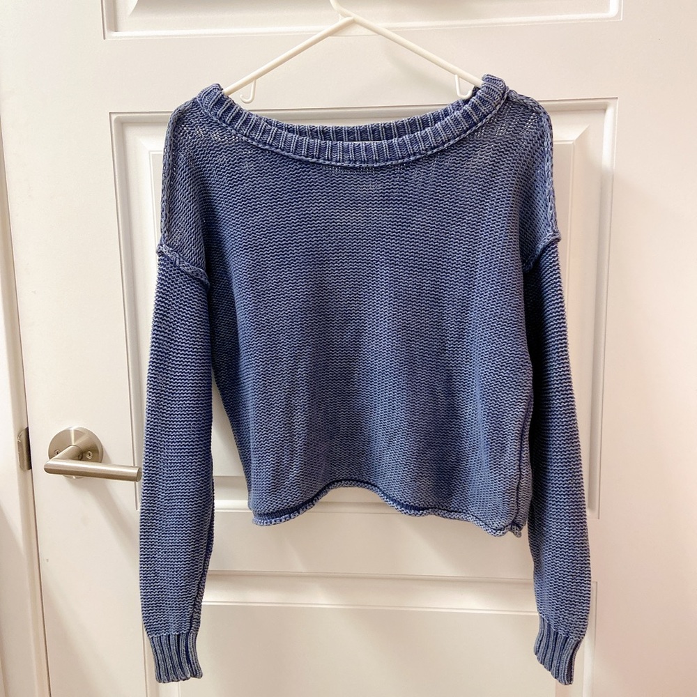 Blue sweater